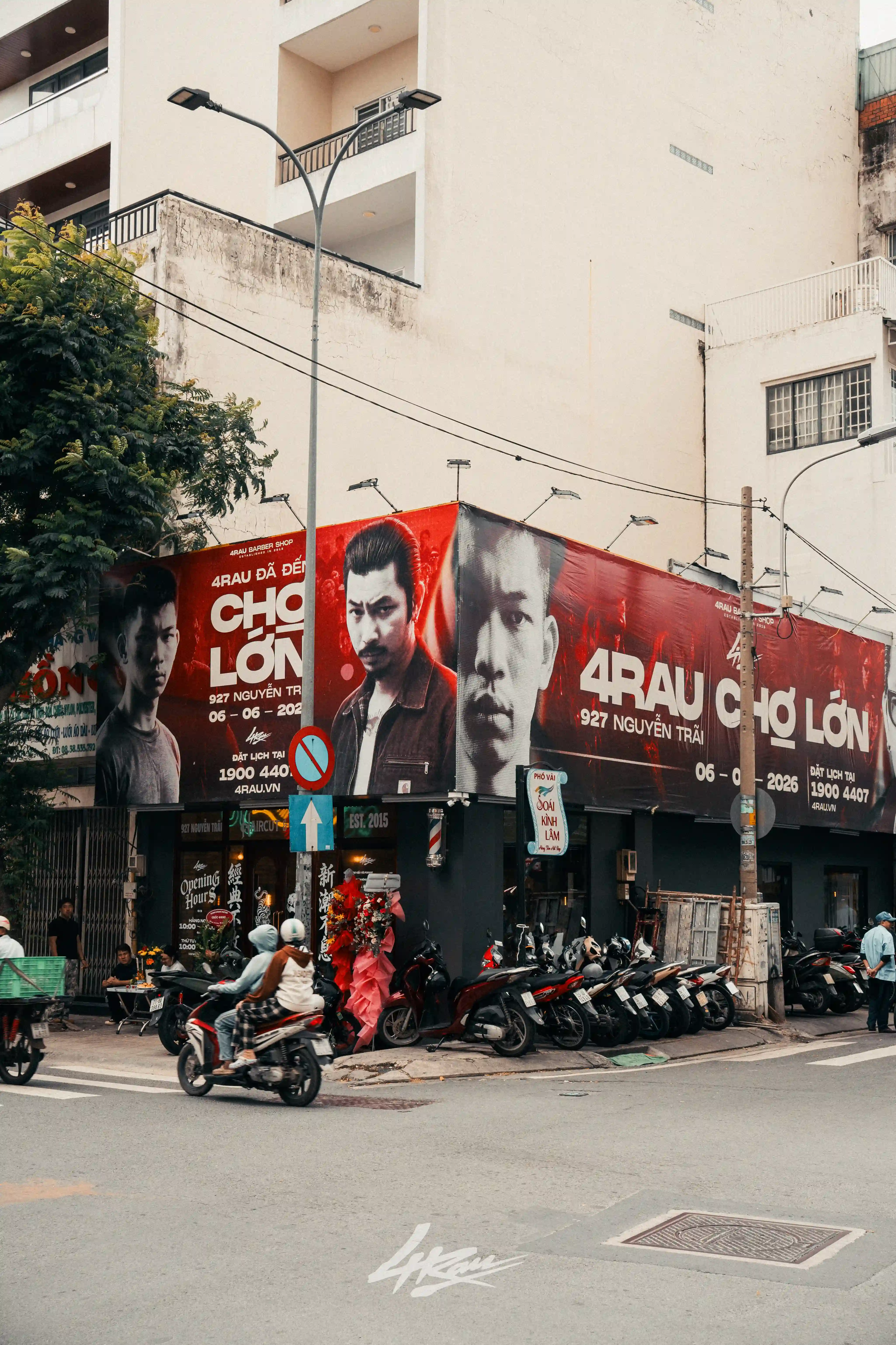 Dịch vụ cắt tóc nam tại 4RAU Chợ Lớn