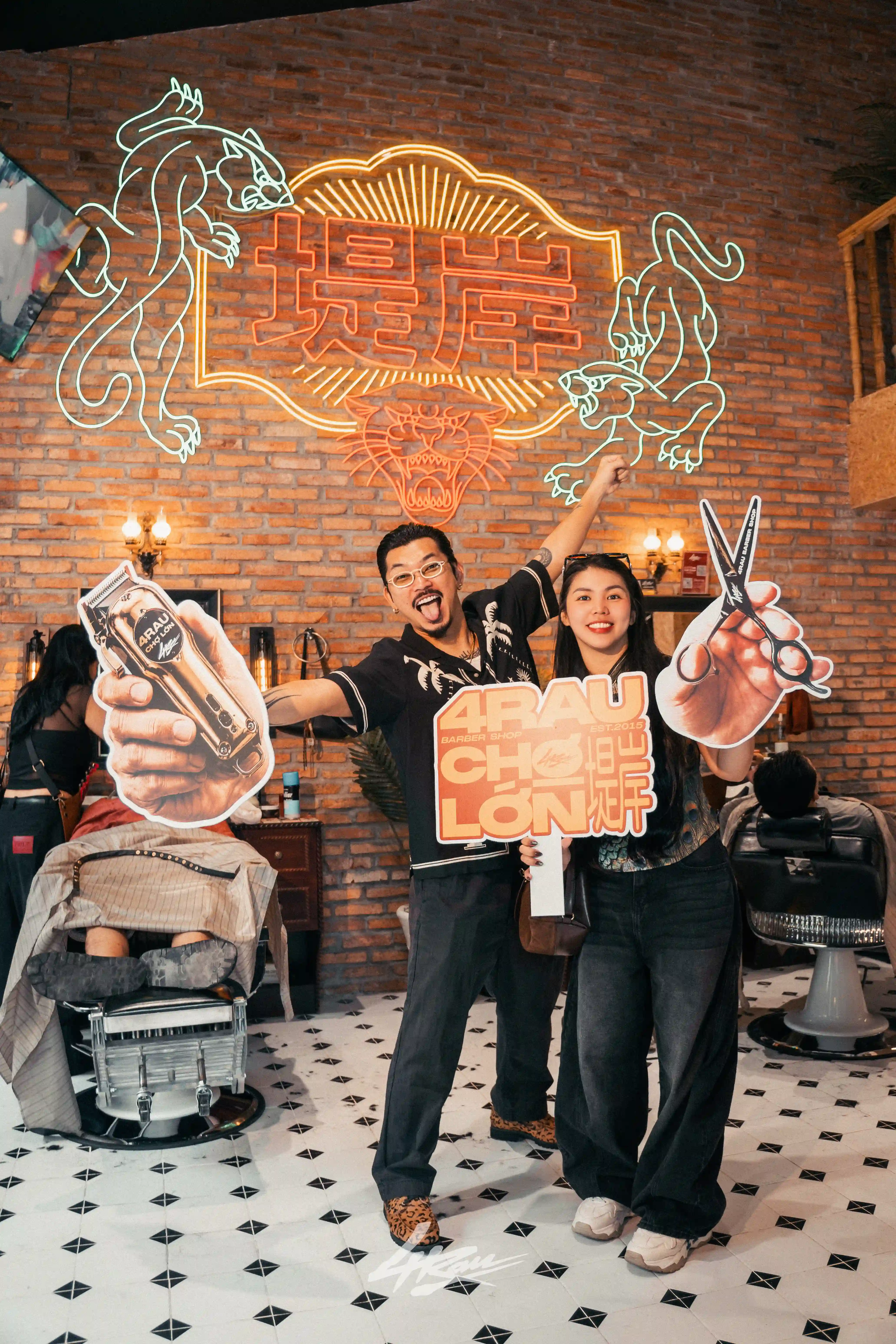 Ảnh không gian và dịch vụ 4RAU Barber Chợ Lớn – ảnh 35