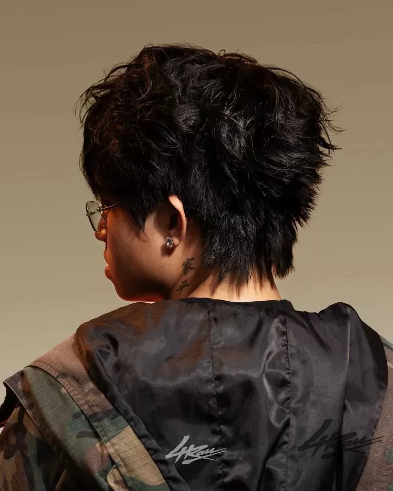 Layered Perm Mullet - mẫu 4