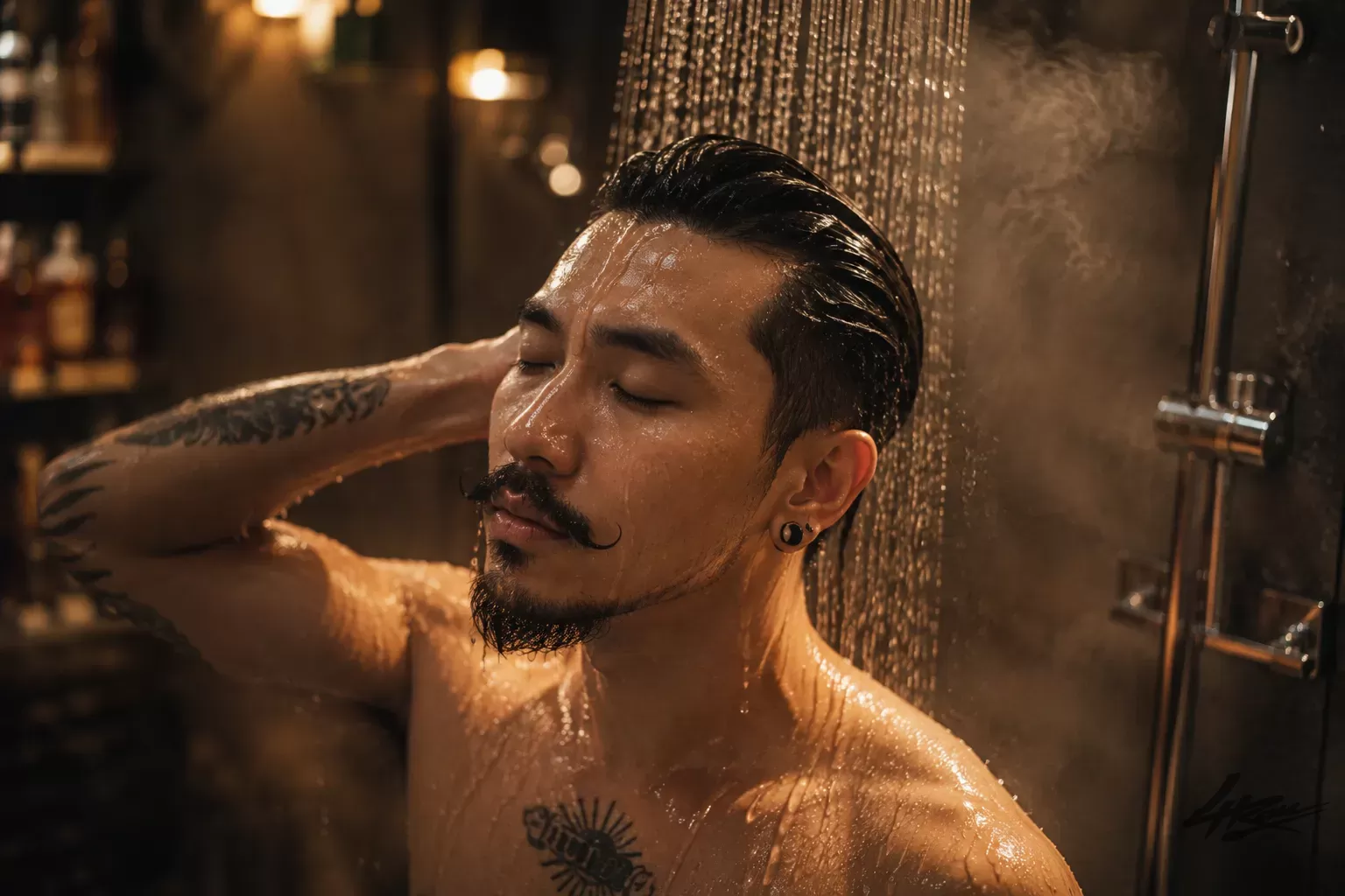 Gội sạch pomade gốc dầu đúng 5 bước chuẩn barber