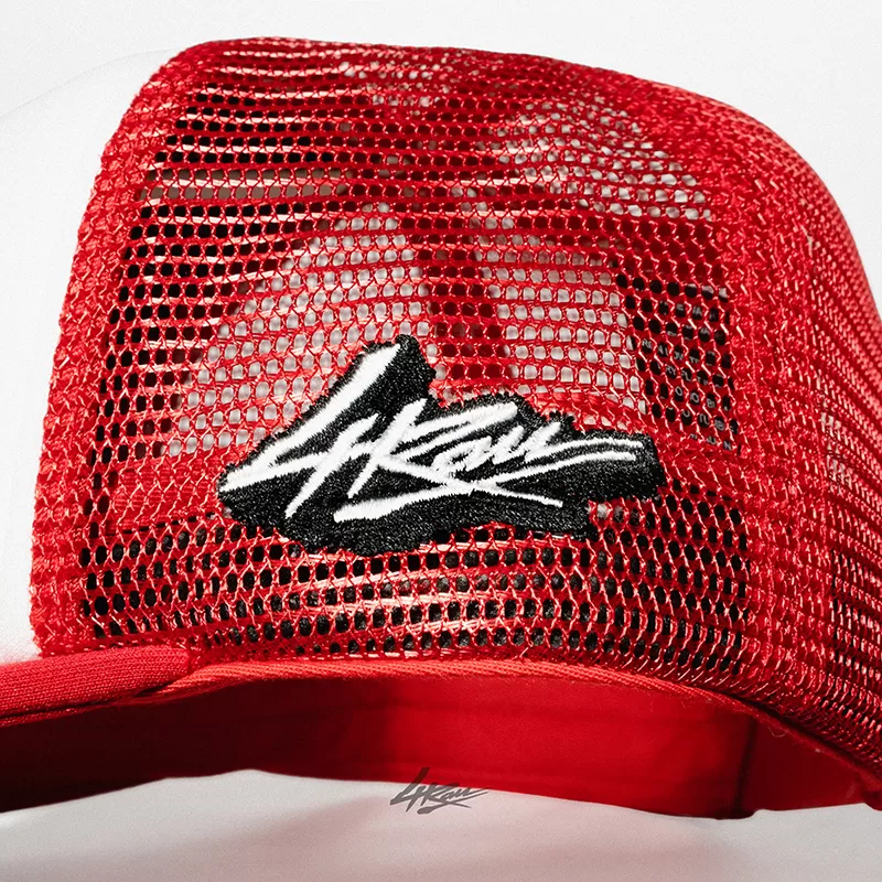 4RAU Winter Trucker Hat 2025 - RED - 6