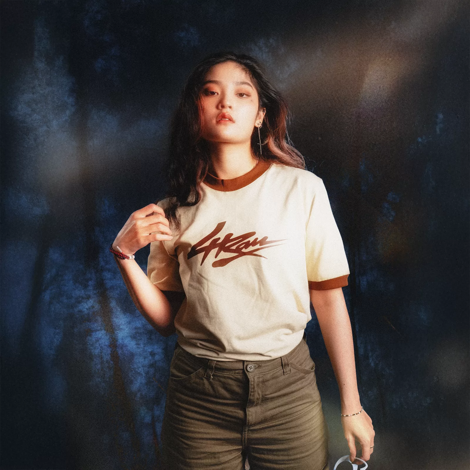 4RAU RINGER TEE - BROWN VINTAGE - 2