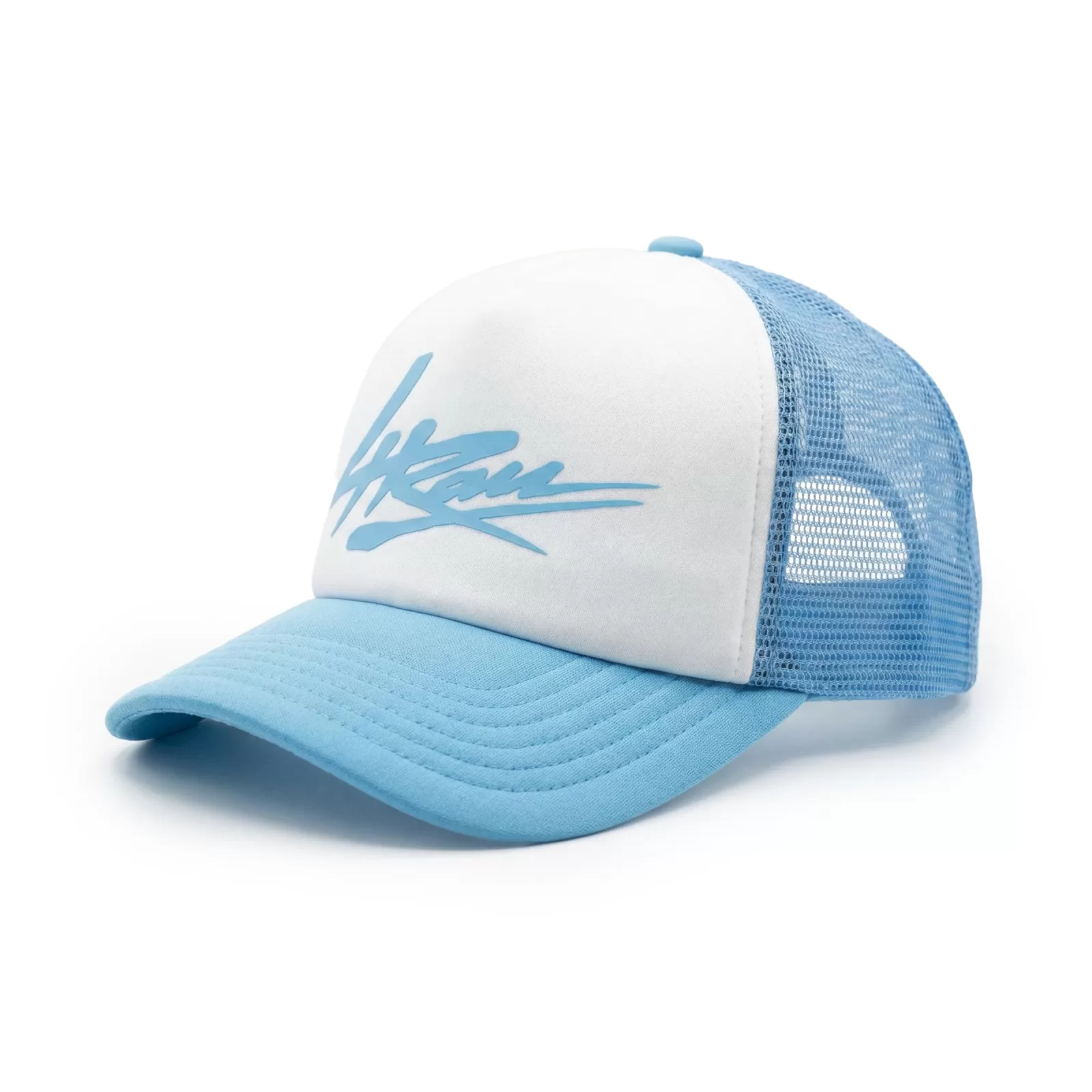 4RAU BABY BLUE TRUCKER HAT SS2 - 2