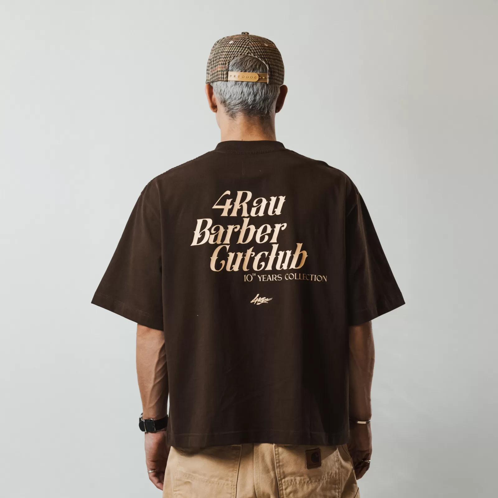 10TH YEARS BOX T-SHIRT (MOCHA) - 4