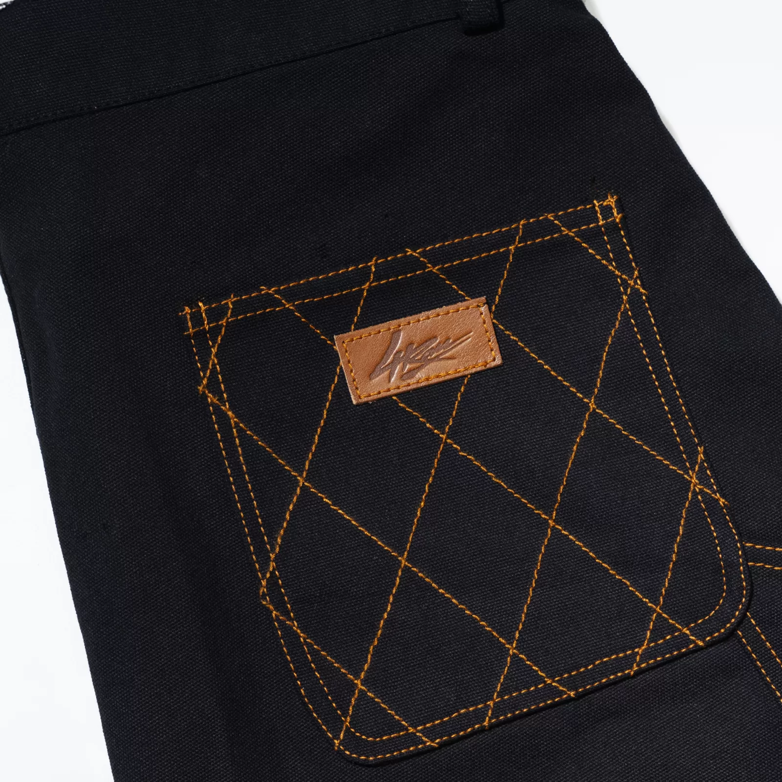 4RAU DOUBLE KNEE PANTS (BLACK) - 3