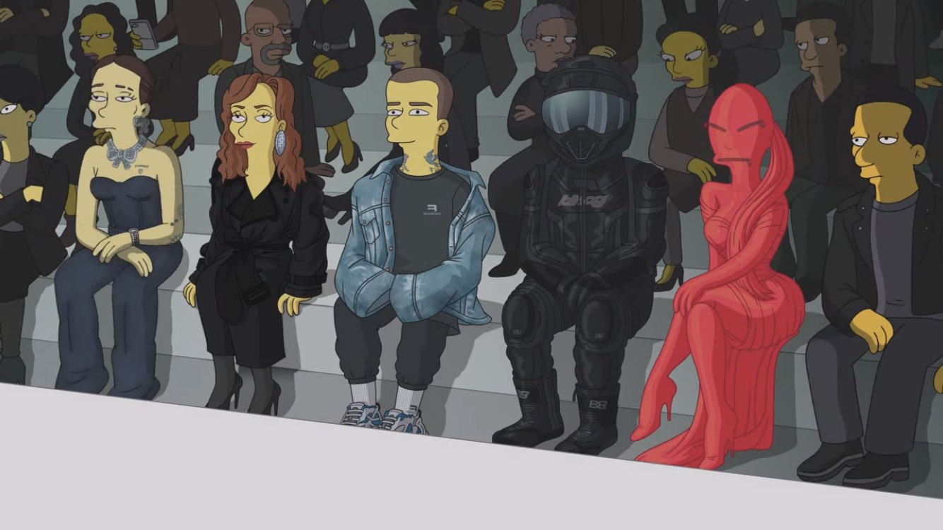 The Simpsons x Balenciaga Fashion Week Episode Watch Here  WWD